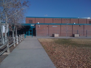 Front of Vikan Middle School